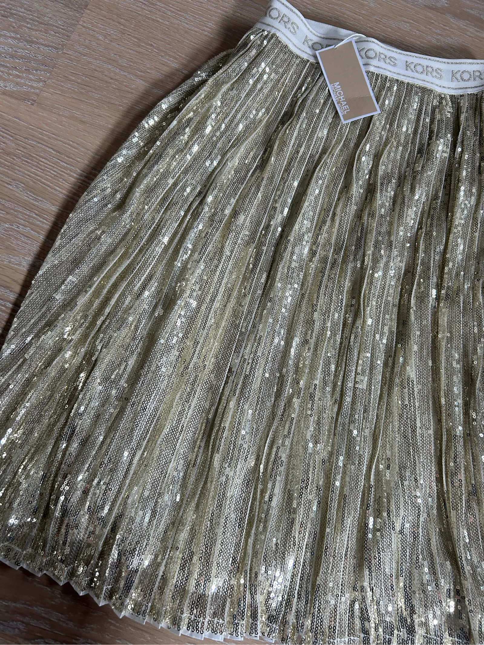 Michael Kors golden skirt – photo 3
